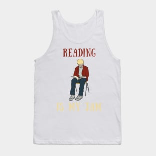 Reading is my jam Tank Top